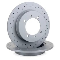 VOLVO ALKATRÉSZ : 30872940-1013369-Volvo-Hátsó lyukacsos sportféktárcsa