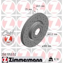 VOLVO ALKATRÉSZ : 31400941-1026726-Volvo-Első sport féktárcsa perforált, belső hűtésű