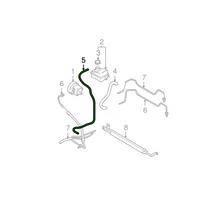 VOLVO ALKATRÉSZ : 30665041 - Kormány szervócső