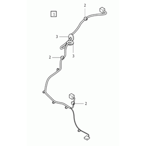 Kép 1/2 - VOLVO ALKATRÉSZ : 30786217 - Kábelköteg, csomagtér ajtóhoz