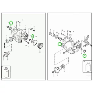 Kép 2/2 - VOLVO ALKATRÉSZ : 9143879,30735126 - Szimmering, szöghajtóműbe