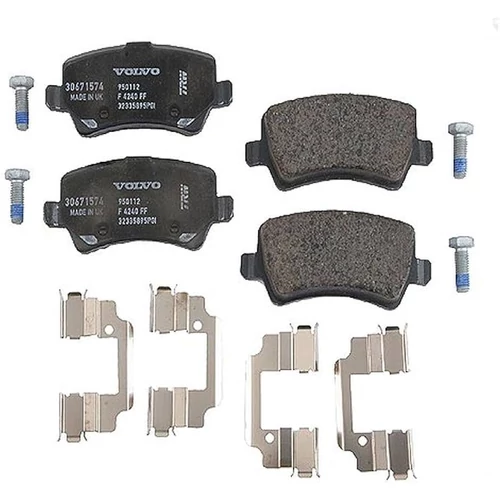 VOLVO ALKATRÉSZ : 30671574-1025891-Volvo-Hátsó fékbetét szett
