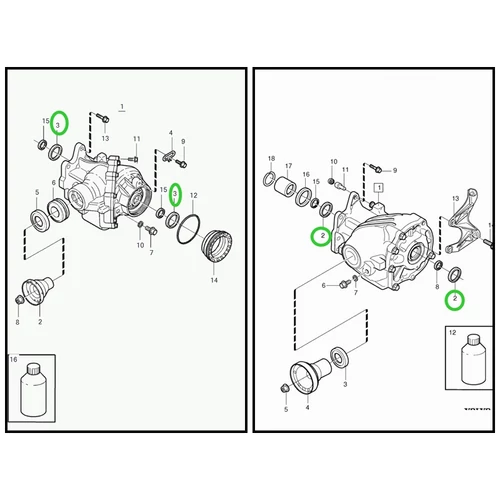 VOLVO ALKATRÉSZ : 9143879,30735126 - Szimmering, szöghajtóműbe