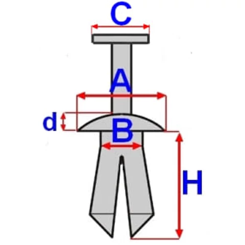 VOLVO ALKATRÉSZ :  Patent, ajtókárpit (Szürke)